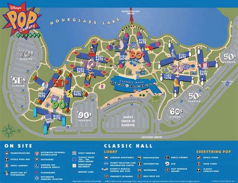 Pop Century Resort Map: A Comprehensive Guide for a Nostalgic Getaway