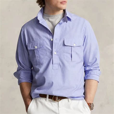 Popover Shirts for Men: A Guide to Style and Comfort