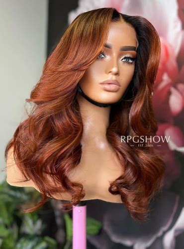 Popular Long Wavy Full Lace Copper Wigs 2023 VS 2025