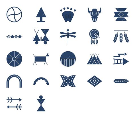 Popular Tribal Symbols include: