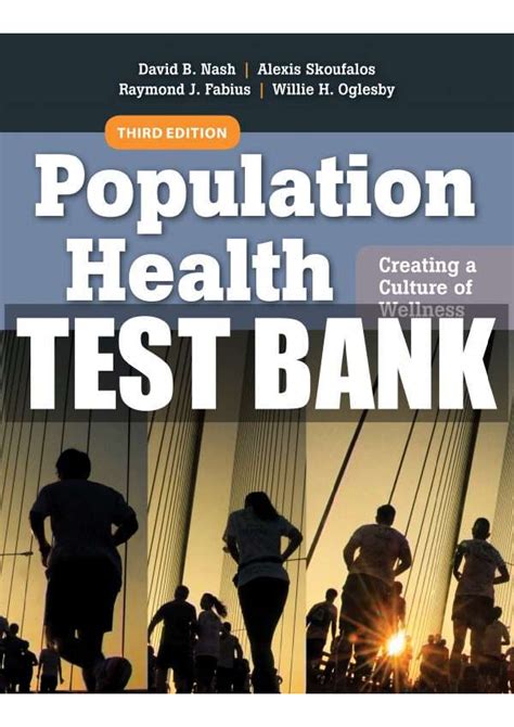 Population Health Creating a Culture of Wellness Kindle Editon