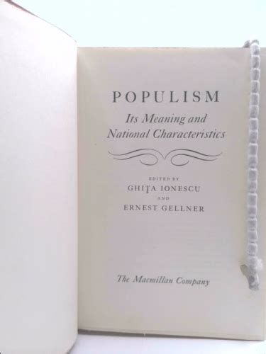 Populism Nature of Human Society Doc