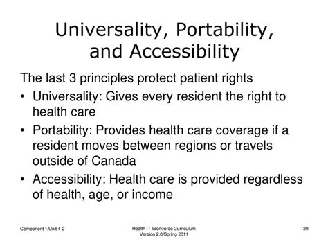 Portability and Accessibility: