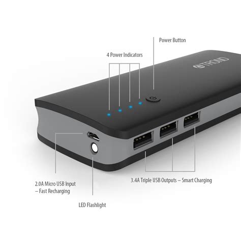 Portable Charger Bolt 12500mAh External Doc