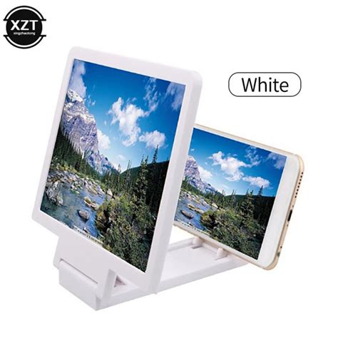 Portable Enlarged Amplifier Smartphone 05W06 White Reader