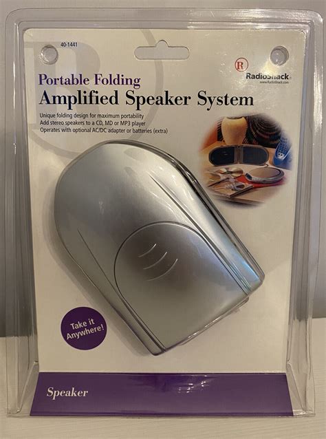 Portable Folding Amplified Speaker PSS 317 Doc