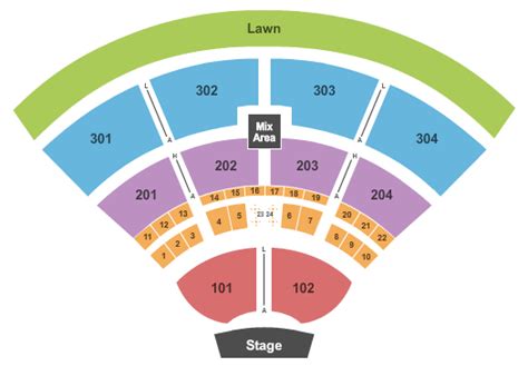 Portneuf Health Trust Amphitheatre Seating Chart