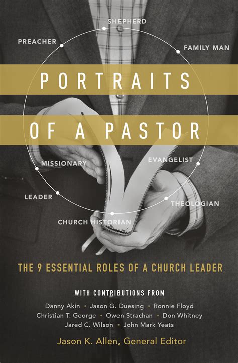 Portraits of a Pastor The 9 Essential Roles of a Church Leader PDF