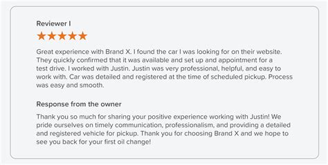 Positive review: