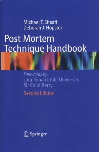 Post Mortem Technique Handbook 2nd Edition Epub