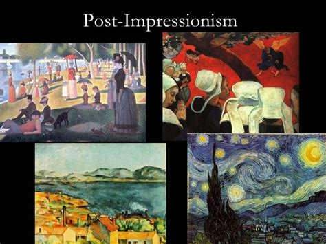 Post-Impressionism and Expressionism: A Catalyst for Change