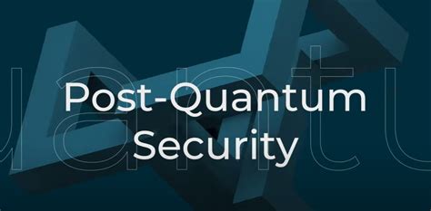 Post-Quantum Security: