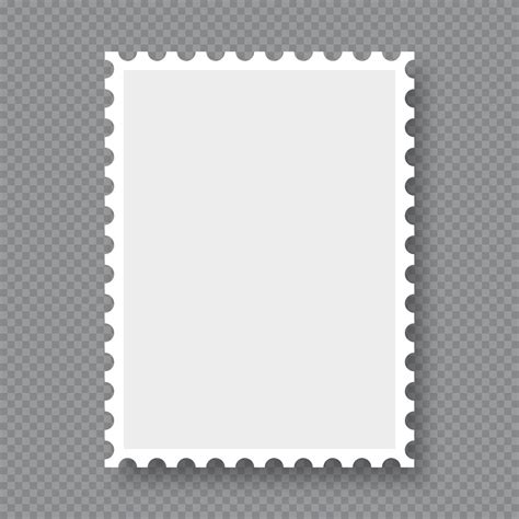 Postage Stamp Template