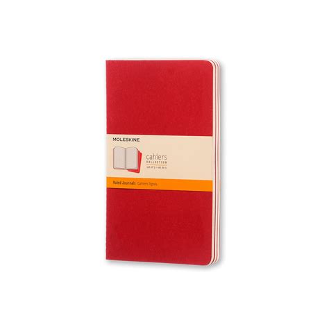 Postal Notebook Large Cranberry Red PDF