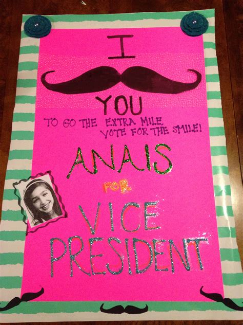 Poster Ideas for Vice President: Designs That Pop