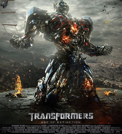 Poster Transformers: Age of Extinction Unveiled