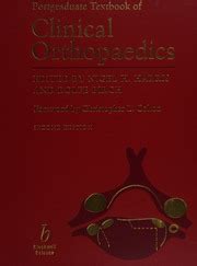 Postgraduate Textbook of Clinical Orthopaedics PDF