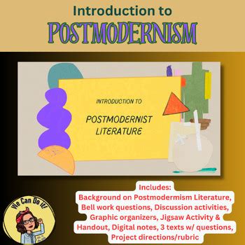 Postmodernism in Literature: A Brief Introduction