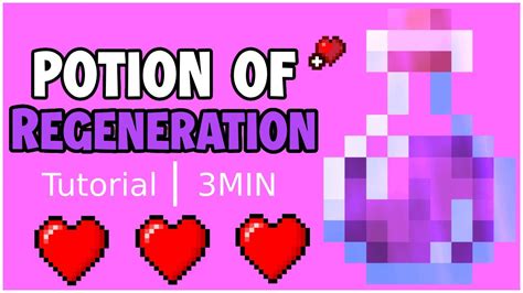 Potion of Regeneration Minecraft: The Ultimate Guide to Restoring Health