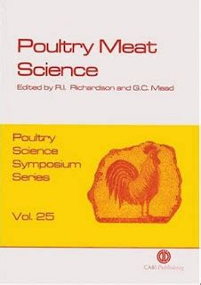 Poultry Meat Science, Vol. 25 Reader