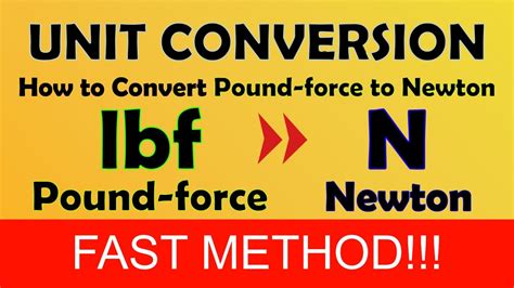 Pound Force to Newton Conversion: A Comprehensive Guide