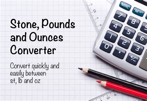 Pounds to Stone Calculator: The Ultimate Guide to Convert Pounds to Stones