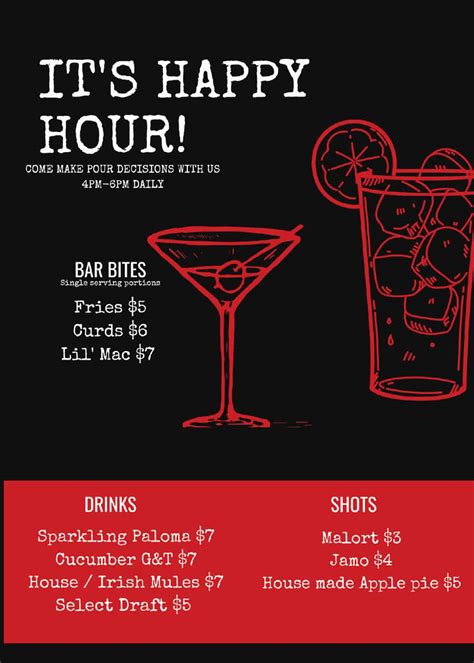 Pour House Happy Hour: Dive Deep into the World of Affordable Drinks