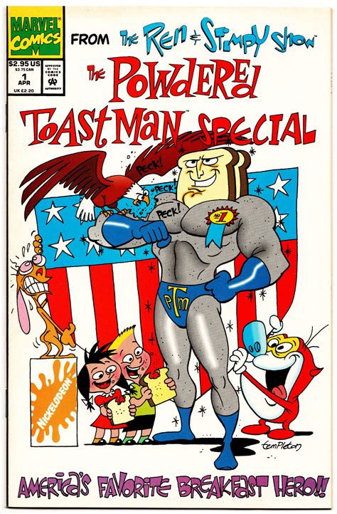 Powdered Toast Man Special Ren and Stimpy Comic Doc