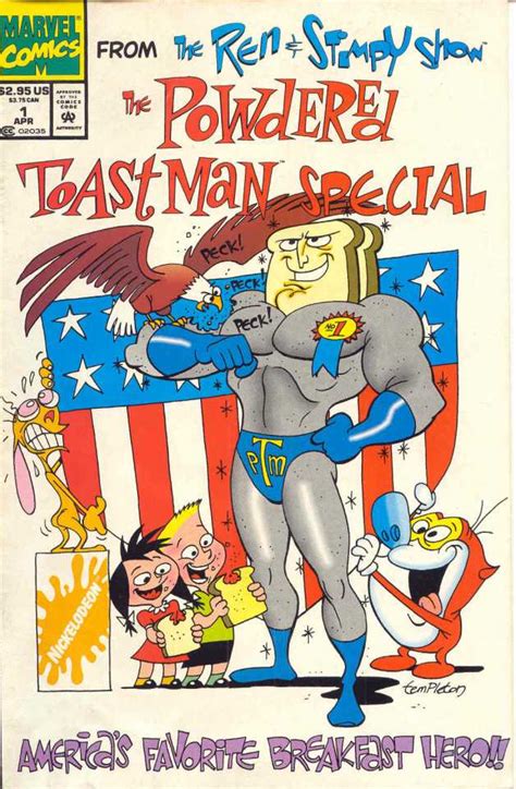 Powdered Toast Man Special Ren and Stimpy Comic Doc