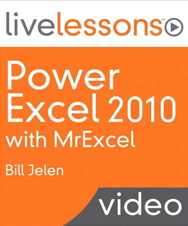 Power Excel 2010 with MrExcelLiveLessons Doc