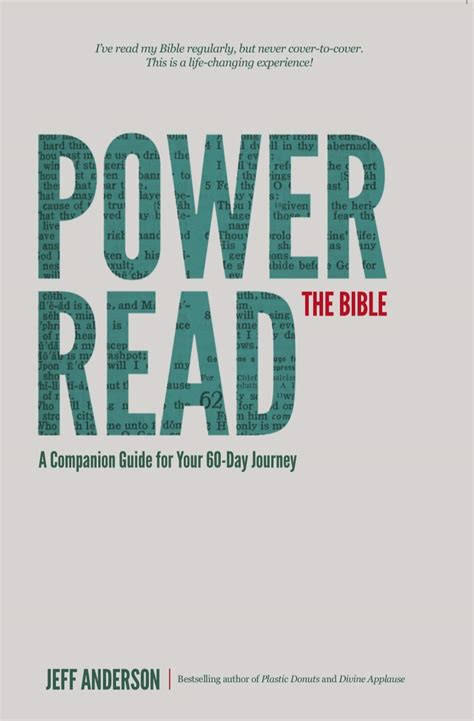 Power Read the Bible A Companion Guide for Your 60-Day Journey Reader