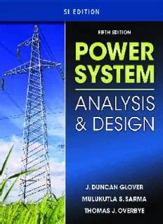 Power System Analysis and Design, 5 edition.rar Ebook Kindle Editon