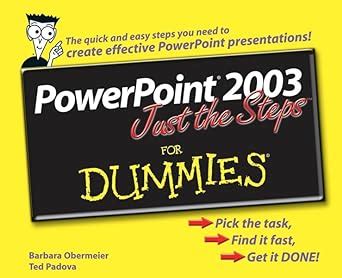 PowerPoint 2003 Just the Steps For Dummies Doc