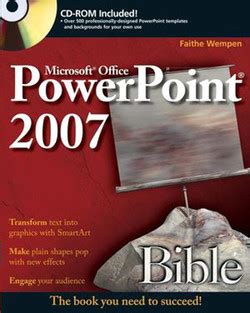 PowerPoint 2007 Bible Kindle Editon