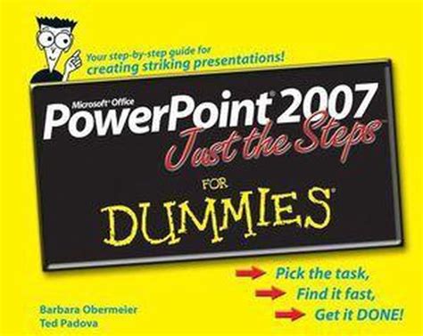 PowerPoint 2007 Just the Steps For Dummies Doc