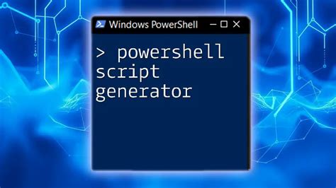 PowerShell AI Script Generator: Unleash Automation with 30,000+ Pre-Built Scripts