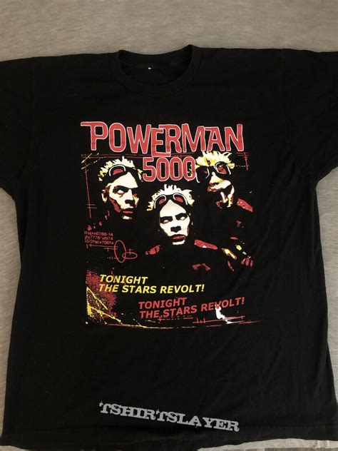 Powerman 5000 Shirt: Unleash the Rock Icon Within