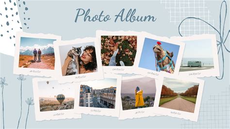Powerpoint Photo Album Template