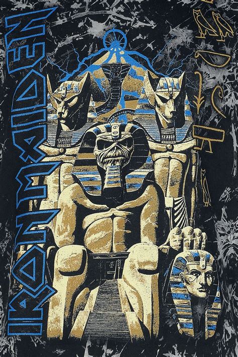 Powerslave Iron Maiden Shirt: A Symbol of Rebellion and Heritage