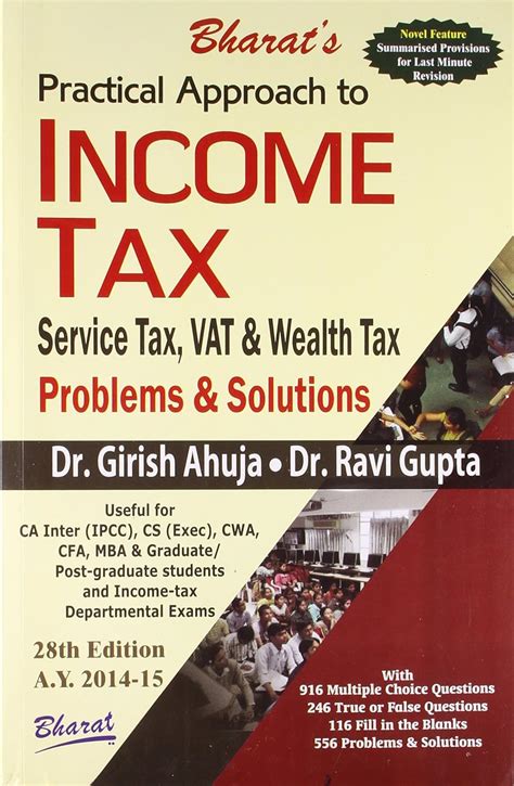 Practical Approach to Income Tax Service Tax, VAT & Wealth Tax Probl PDF