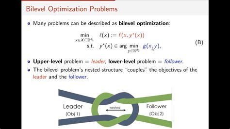 Practical Bilevel Optimization Algorithms and Applications Doc