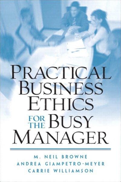 Practical Business Ethics for the Busy Manager Kindle Editon