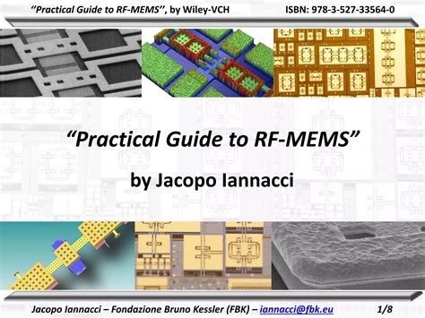 Practical Guide to RF-MEMS Kindle Editon