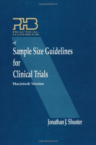 Practical Handbook of Sample Size Guidelines for Clinical Trials Ebook Epub