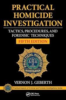 Practical Homicide Investigation Procedures Investigations Epub