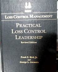 Practical Loss Control Leadership Ebook Kindle Editon