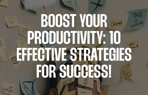 Practical Ways to Boost Your Productivity