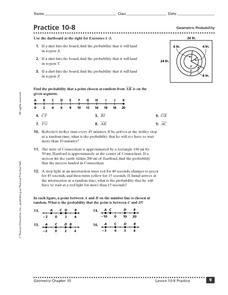 Practice 10 8 Geometric Probability Answers Epub