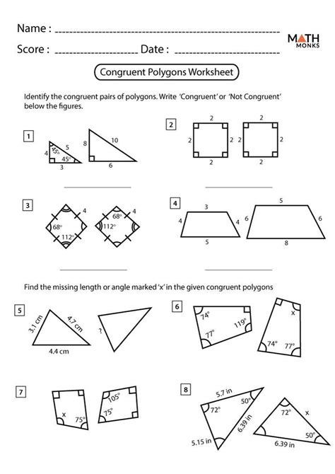 Practice A Ratio In Similar Polygons Answers PDF