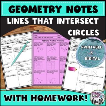 Practice B Lines That Intersect Circles Answers Doc